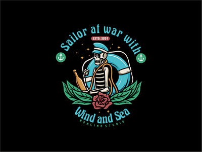 Skull Become A Sailor