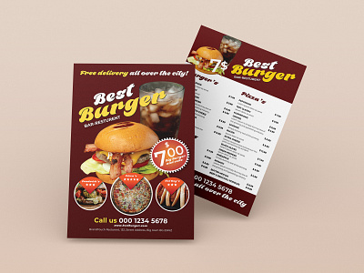 Restaurant Flyer Design (Project 2)