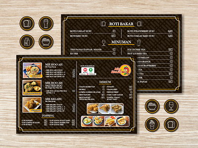 Mie Hoo Ah (Restaurant Menu Design) branding coreldraw design graphic design menu noodle photoshop restaurant