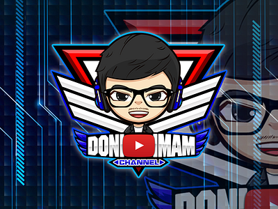 Doni Imam Youtube Channel (Esports Logo Style)