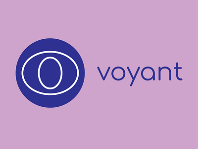 Branding - Voyant app branding design icon logo