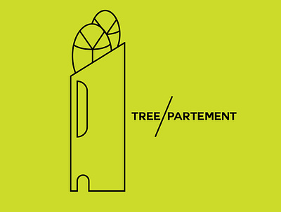 Logo Treepartemen app branding design icon illustration logo