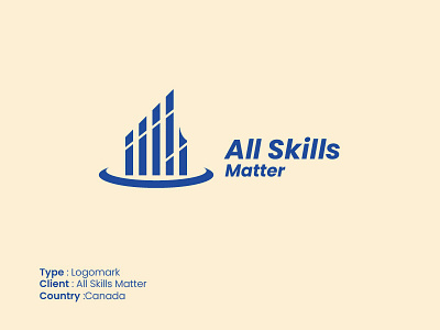 Logo All Skills Matter design illustration logo vector