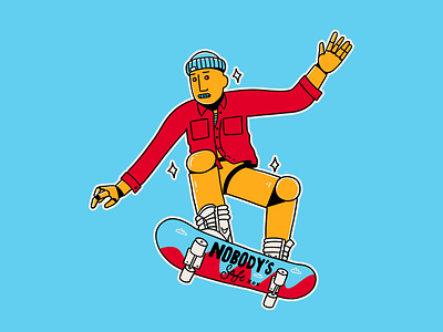 AI Skateboarder - Artificial intelligence adobe ai branding colour design fly fun future futuristic graphic design illustration illustrator kid logo play robot skate skateboarder vector youth