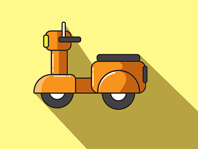 Motorcycle illustration