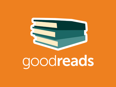 Goodreads Logo Redesign books goodreads illustrator kearning logo logo design logo redesign monochromatic stack of books thick lines