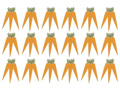 Carrot Pattern carrot carrots food illustrator pattern repeating pattern