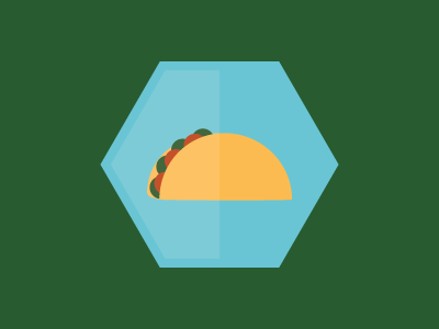 Taco Icon atx austin icon icon design illustration illustrator jmc100days taco tacos texas