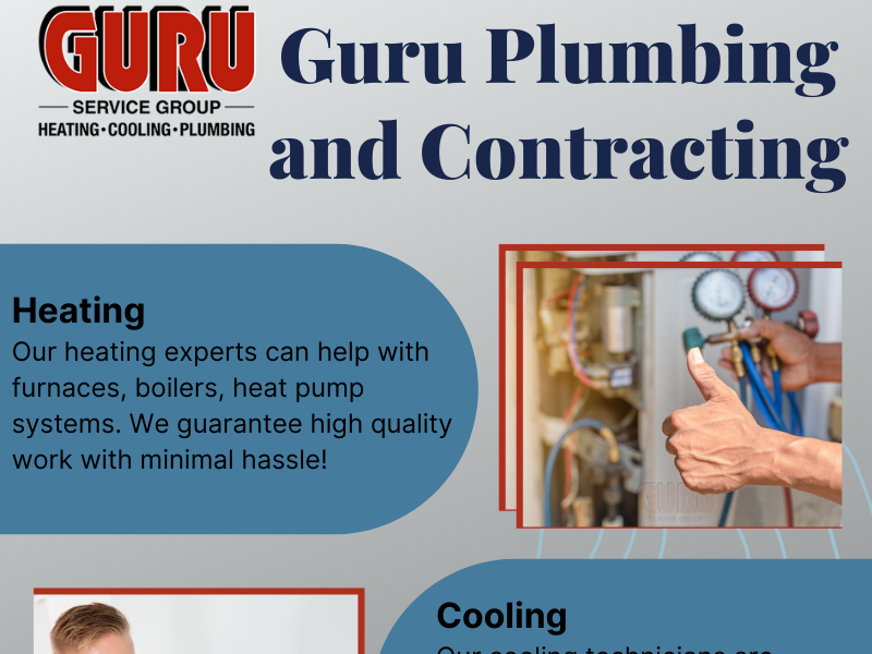 Heating Service In Surrey Guru Plumbing and Contracting by Guru Plumbing & Contracting on Dribbble