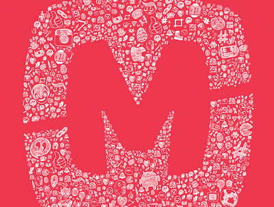 Mobiddiction - MBox version branding design illustration logo vector visual identity