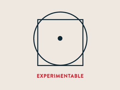 Experimentable branding data davinci design devine proportions experiment logo