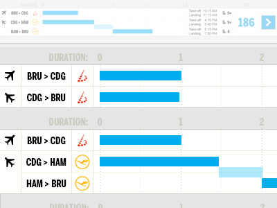 Travel planner app app flight ipad search results travel ui ux