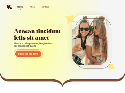 Minimalist home page design design figma graphic design ui web