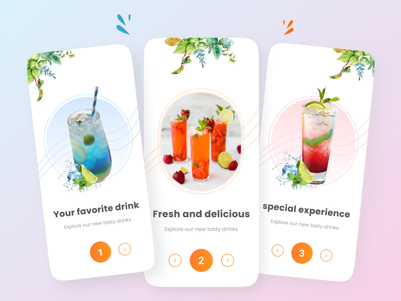 Fruit Juice App by Mahdiye zamaemifard on Dribbble