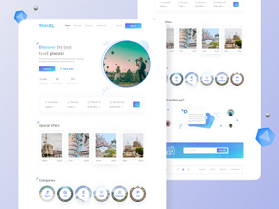 Travelera - Travel Landing Page