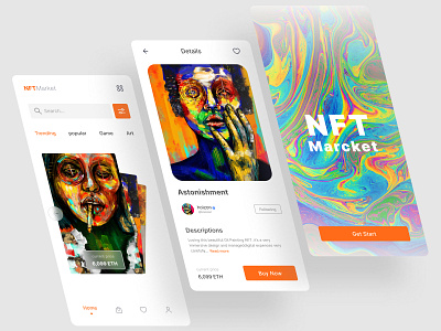 NFT Marketplace - Mobile App