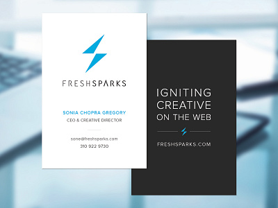 FreshSparks Business Card