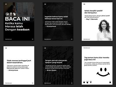 Motivational Microblog design illustration microblog minimal typography