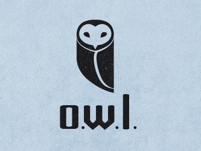 O.W.L. bird icon logo owl