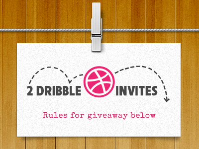 Invitation Giveaway! contest dribble invitations giveaway invitation invites