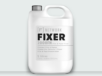 Film Fixer Jug (WIP) bottle container film fixer handle jug lid photography plastic shelf white