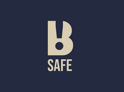 B-Safe Interactive App Design | Logo Mockup app branding design icon illustration logo minimal