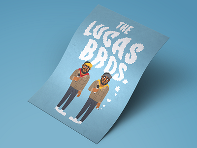 The Lucas Bros brothers comedy lucas bros poster stand up twins