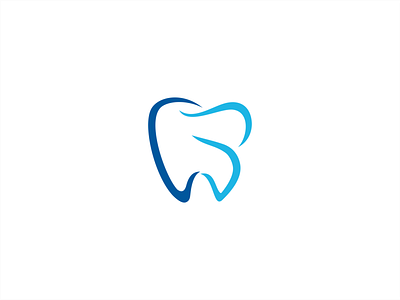 Simple Modern Dental Logo art branding clinic dental design flat graphic design icon illustration logo modern vector