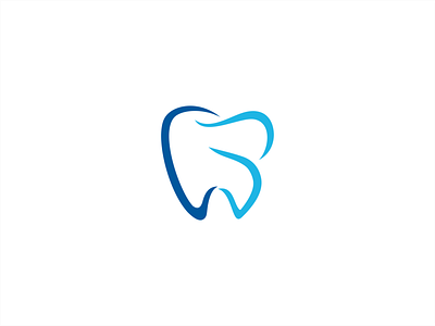 Simple Modern Dental Logo