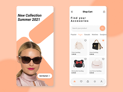 E- Commerce App UI by Neeraj Pandey on Dribbble