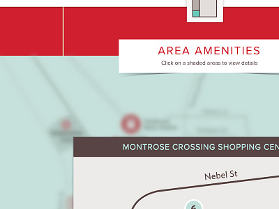 Amenities layout map pop up proxima nova web