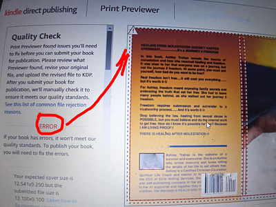Fix error Cover or manuscript within 1 hour