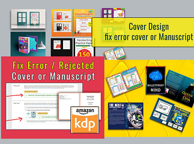 cover design or Fix error cover or manuscript amazon book cover childrens book coloring book design ebook design fix error cover illustration kindle publisher