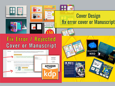 cover design or Fix error cover or manuscript