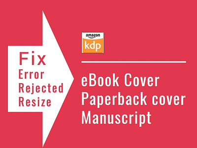 Fix error cover resize manuscript book cover error fix graphic design manuscript rejected resize