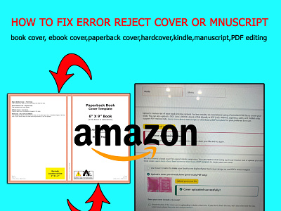 Fix- ny error Rejected book Cover or manuscript amazon book cover childrens book coloring book design ebook design fix error cover illustration kindle publisher logo