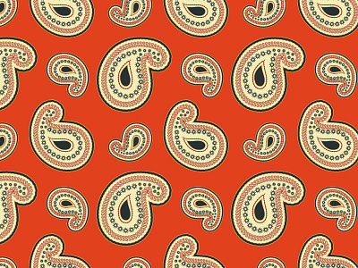 Paisley Oriental Pattern