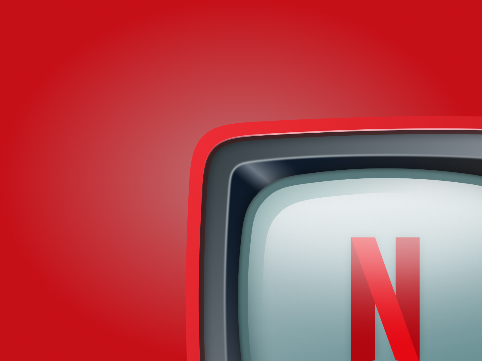 Retro Netflix TV Skeuomorphism by Saptarshi Prakash on Dribbble