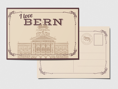 Bern Postcard Design II