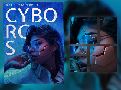Cyborg Girl Poster