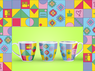 Coffee Mug Design adobe illustrator adobeillustrator branding coffee mug graphic design illustration mug design print design vector vector illustration