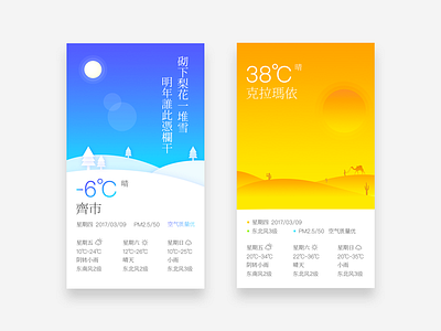 Weather UI Page after android animation app design effects financial guide interaction money sketch ui