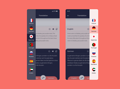 Select Language to Translate design graphic design language change translate translation ui ux