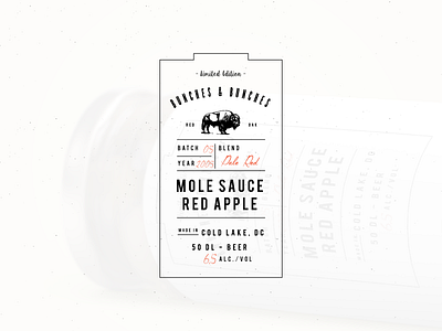 Free Buffalo Label Sample animal apple buffalo etiquette illustration label logo mountain package shape