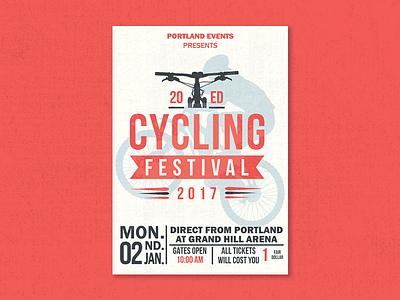 Cycling Festival Poster Template