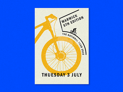 Mountain Bike Poster Template