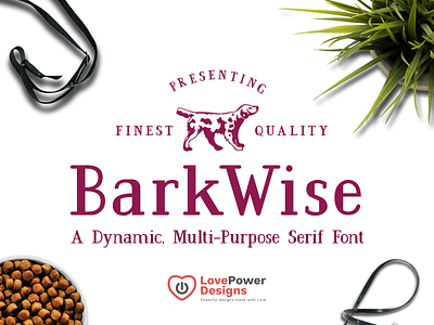 BarkWise - Multi-Purpose Serif Font