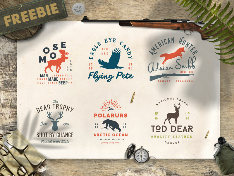 Free Wild Animals Logo Templates By Mircea Free Wild Animals Logo Templates