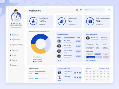 Doctor Appointment Management Dashboard