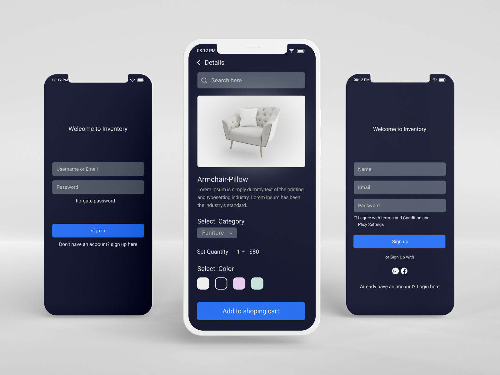 Ecommerce inventory app Design by Md. Rabiul Islam on Dribbble